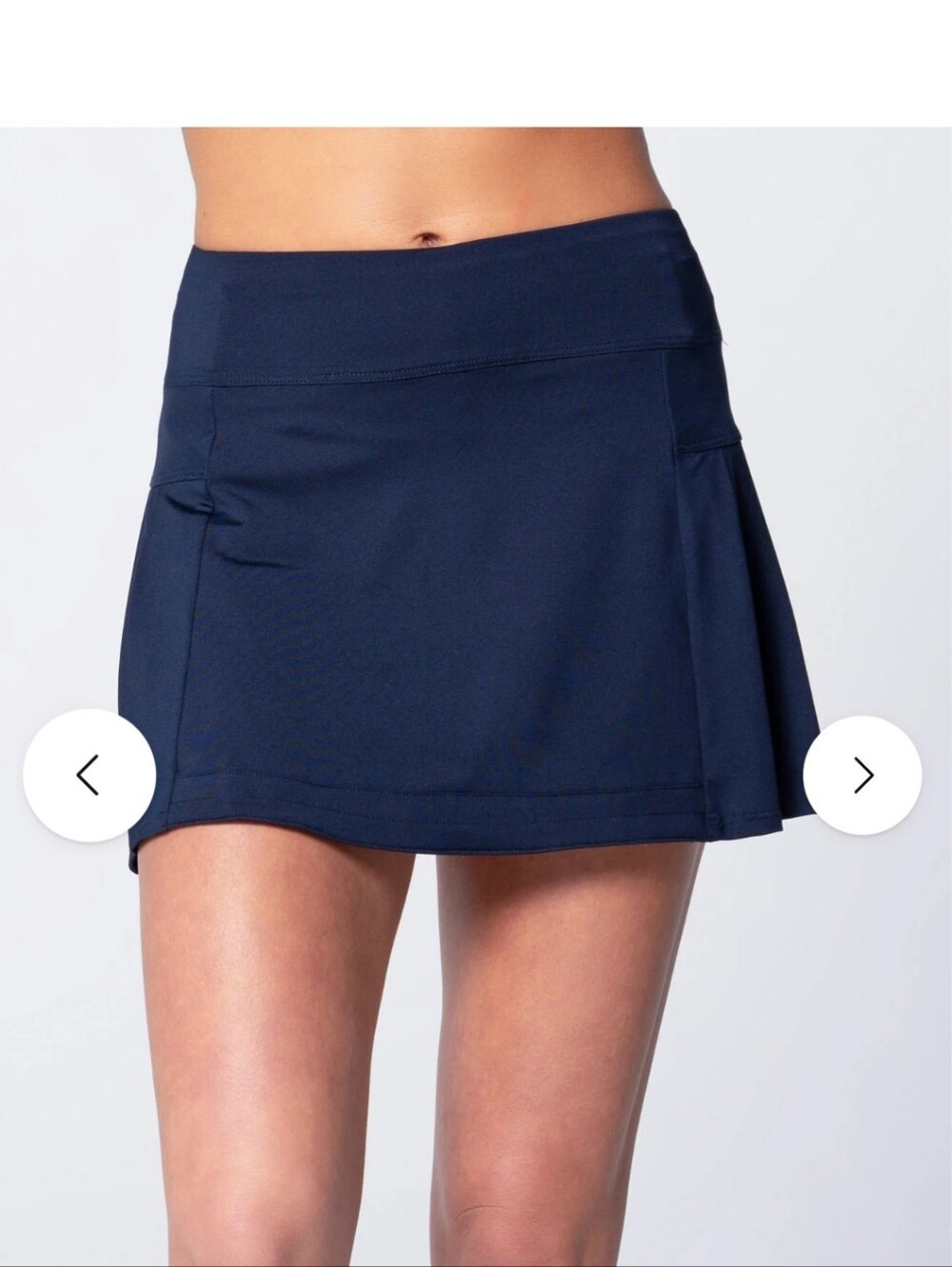 Lucky In Love Navy Skort - Girls